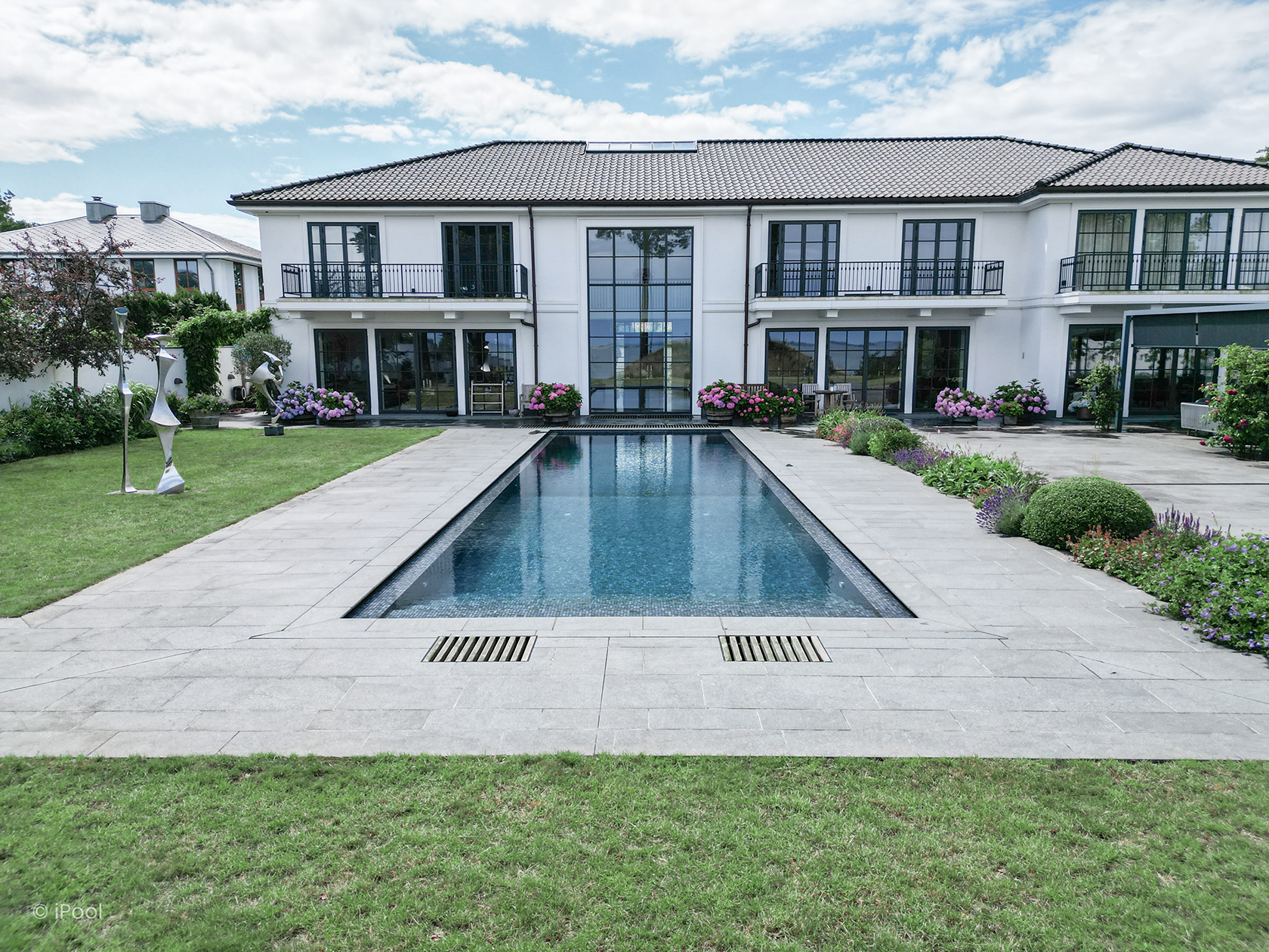 Beton mosaik pool